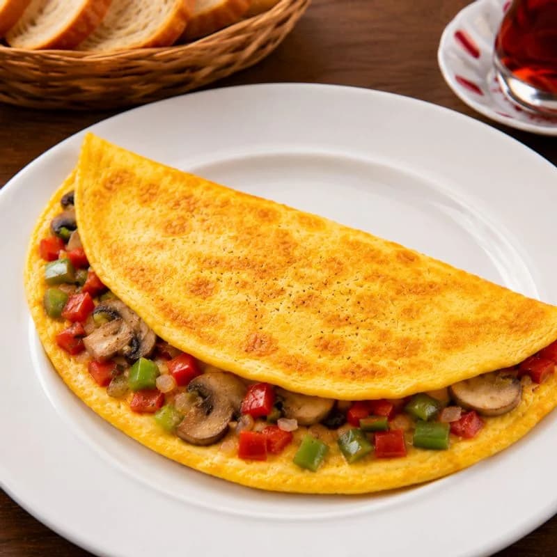 Vejeteryan Omlet